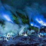 kawah ijen blue fire