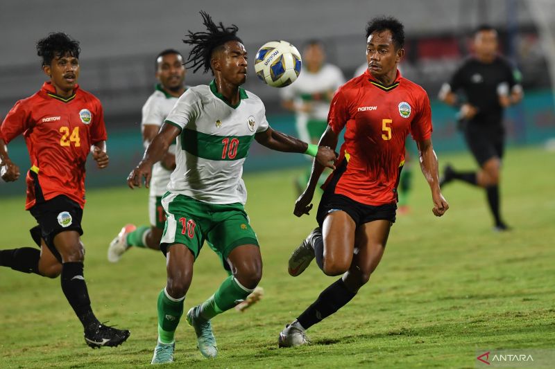Gol dan assist Ricky Kambuaya bawa Indonesia tundukkan Timor Leste 3-0