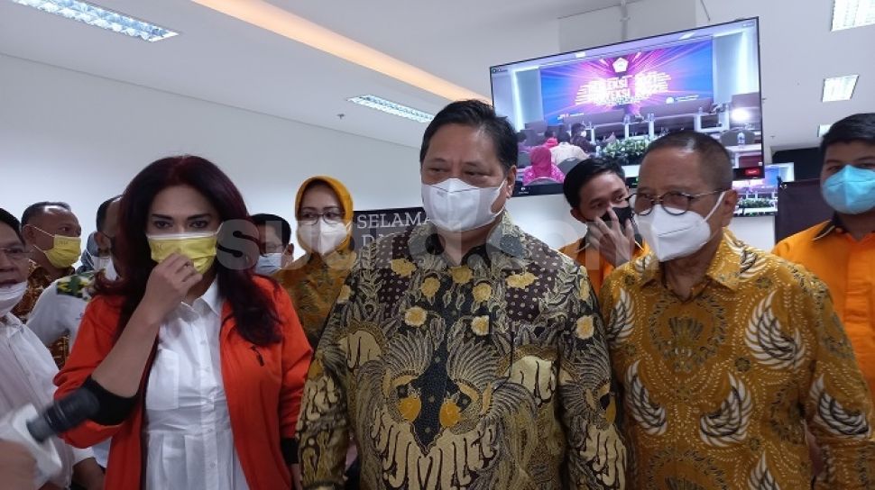 Airlangga Klaim Ekonomi Indonesia Tumbuh Bagus Seiring Penanganan Covid-19 Membaik