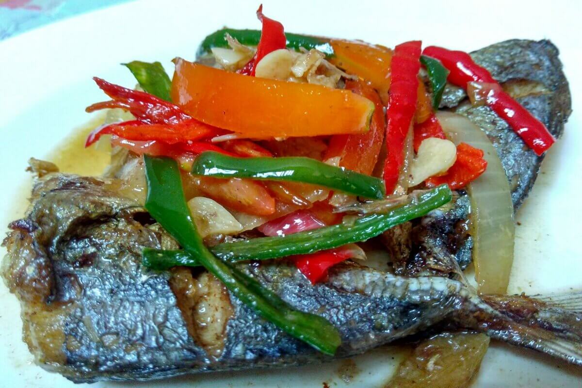 Ide Lauk Makan Siang : Ikan Kembung Saos Tiram