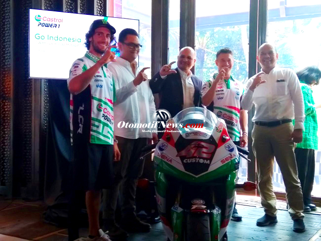 Alex Rins ke Jakarta, Tunjukkan Livery Terbaru Honda LCR Castrol Untuk Tampil di MotoGP Mandalika 2023
