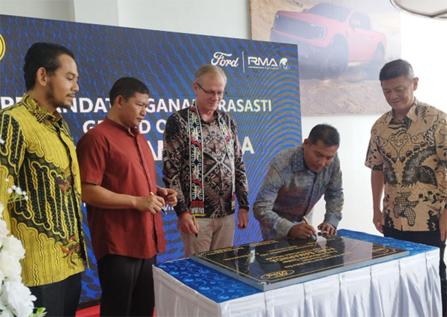 RMA Bersama PT Hayyu Pratama Buka Dealer Resmi Ford di Samarinda