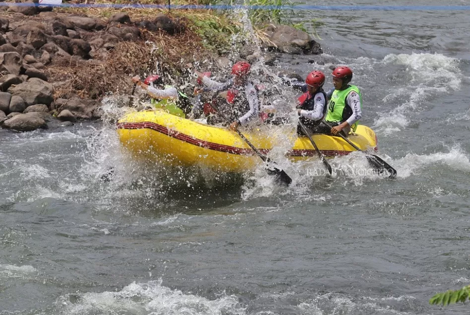 Porprov Jawa Timur 2025 dengan Cabang Olahraga Arung Jeram